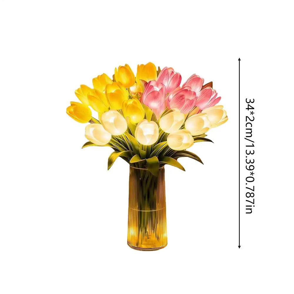 フラワーLEDライト｜花束のように灯るロマンティックインテリア照明