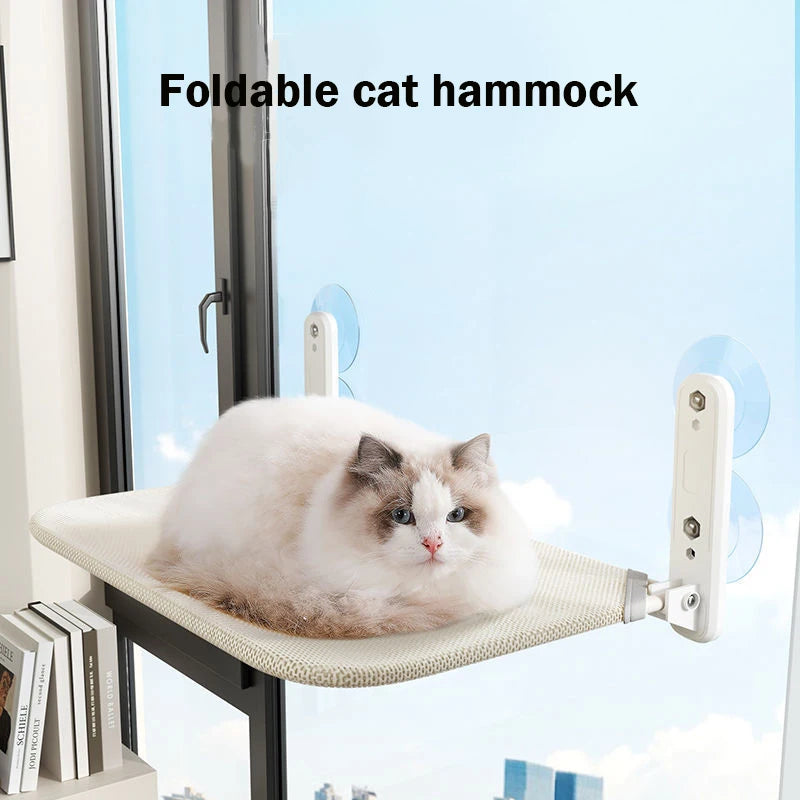 愛猫のくつろぎ空間｜折りたたみ式キャットハンモック